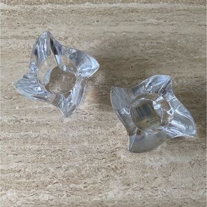 Villeroy & Boch Crystal Candle Votives (2)